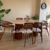 پالِنتا میز ناهار خوری ضربدریکالن