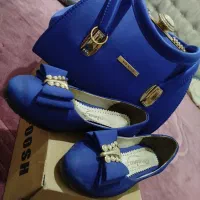 ست کیف و کفش کاربنی