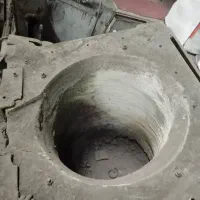 کوره القایی یک عدد بوته 500کیلویی کوره القایی