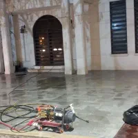 نظافت و شستشویه راه پله پارکینگ و کرکره هایه برقی