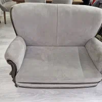 مبل هفت نفره در حد نو|مبلمان خانگی و میز عسلی|تهران, چوب تراش|دیوار