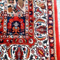 یک جفت فرش دستباف بختیاری، جفت قالیچه ۳متری|فرش|تهران, هوانیروز|دیوار