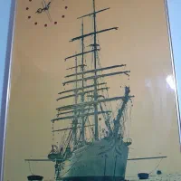 تابلو ساعت دیواری عتیقه