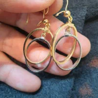 گوشواره حلقه ای وبیروتی