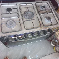 اجاق گاز پنج شعله طرح فر