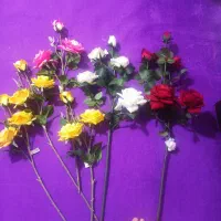 گل رز خارجی کیفیت عالی قابل شستشو|گل مصنوعی|کرمانشاه, |دیوار