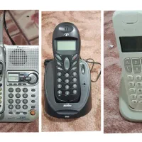 سه عدد تلفن بی سیم