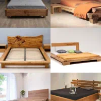 صنایع دستی.ظروف روستیک.تختخواب.جای کفش|بوفه، ویترین، کنسول|مشهد, شهرک صنعتی توس|دیوار