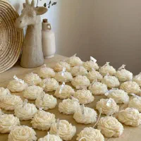 شمع دستساز گل آلاله|صنایع دستی و سایر لوازم تزئینی|کامیاران, |دیوار