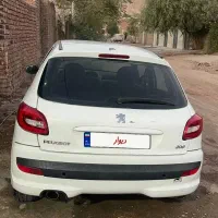 پژو206تیپ 2مدل85سفید