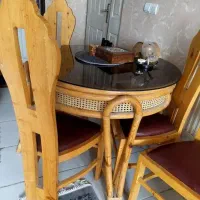 میز ناهار خوری چهار نفره|میز و صندلی غذاخوری|فولادشهر, مسکن مهر فولادشهر|دیوار