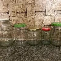 شیشه مربا و ترشی|ظروف نگهدارنده، پلاستیکی، یک‌بارمصرف|سرخرود, |دیوار