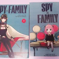مانگا spyx family جلد ۲و۳زبان انگلیسی