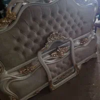 تخت دو نفره در حد نو سمساری|تخت و سرویس خواب|تبریز, |دیوار