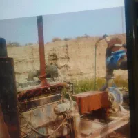 موتور بنز همراه با پمپ اب و خورطوم