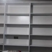 قفسه کمد دار|کتابخانه، شلف، قفسههای دیواری|کرج, برغان|دیوار