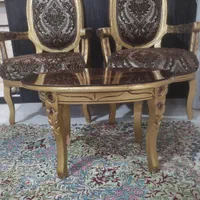 مبل سلطنتی و بوفه میز تلویزیون
