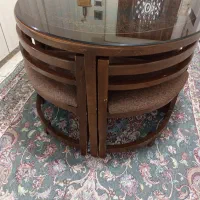 میز ناهار خوری ۴نفره|میز و صندلی غذاخوری|تهران, مشیریه|دیوار