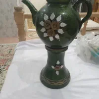 قوری با پایه سفالی