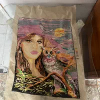 کوبلن و مفرشو قدیمی|صنایع دستی و سایر لوازم تزئینی|جیرفت, |دیوار