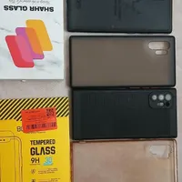 تعدادی قابل و گلس نوت ۱۰ پلاس note 10 plus