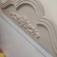 تخت گهواره درحد نو با تشک تختش|تخت و صندلی بچه|رضویه, |دیوار