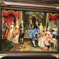 تابلو فرش های طرح فرانسوی