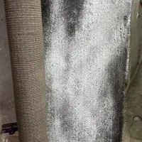 فرش شگی ۴ متری طوسی رنگ