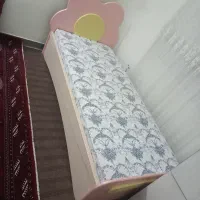 تخت خواب  با توشک در حد نو|تخت و سرویس خواب|گنبد کاووس, |دیوار