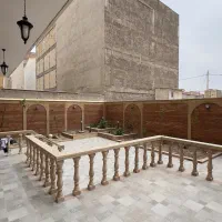 حیاط دوبلکس لوکس،ویلایی»املاک خورشید|فروش خانه و ویلا|سهند, |دیوار