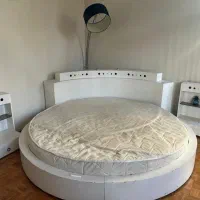 سرویس خواب یک و نیم نفره سفید رنگ