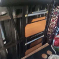 تخت دو طبقه فرفوژه و چوب