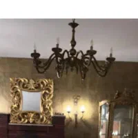 میز عسلی با آباژور آنتیک و بوفه و زیرسیگاری آنتیک|صنایع دستی و سایر لوازم تزئینی|تهران, امانیه|دیوار