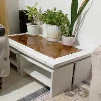 میز عسلی سفید