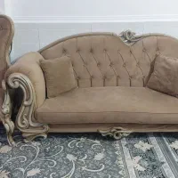 مبل راحتی در حد نو|مبلمان خانگی و میز عسلی|اشتهارد, |دیوار