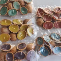 شمع گردویی|صنایع دستی و سایر لوازم تزئینی|رشت, رودبارتان|دیوار