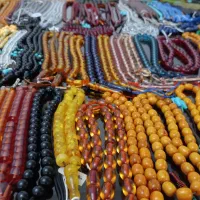 تسبیح کهربا شاه مقصود لاجورد سندلوس و.. کلکسیونی|بدلیجات|ارومیه, |دیوار