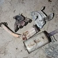 چند تیکه اگزوز دست دوم پارس و 206