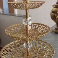 شکلات خوری سه طبقه برنزی