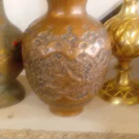 گلدان برنجی