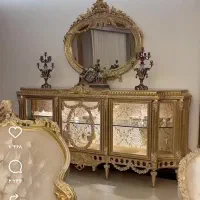 کنسول چوبی بصورت خام و رنگ شده|بوفه، ویترین، کنسول|مشهد, یاس|دیوار