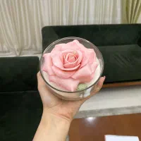 شمع گل رز و پیونی|صنایع دستی و سایر لوازم تزئینی|تهران, بوستان چیتگر|دیوار