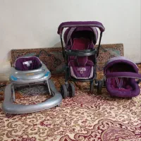 کالسکه و روروک و سبد درحدنو ۳تومن بدون ایراد|اسباب و اثاث بچه|تبریز, |دیوار