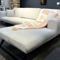 مبل ال مدرن ، تمیز و کاور شده