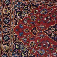 یک جفت قالیچه دست بافت  ۱ونیم متری زمینه لاکی|فرش|تهران, شهرک دانشگاه|دیوار