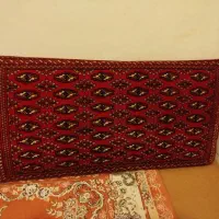 پشتی بزرگ دستباف ترکمن در حد نو
