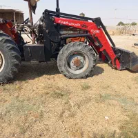 فروش تراکتورجفت با بیل اراک|خودرو سنگین|کاکی, |دیوار