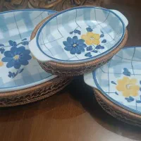 لوازم پذیرای سرامبکی گل پنبه