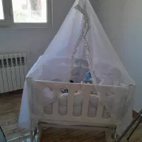 تخت خواب بچه بهمراه تاب و چادر بازی|تخت و صندلی بچه|محمدشهر, شهرک پیام (مهرالبرز)|دیوار