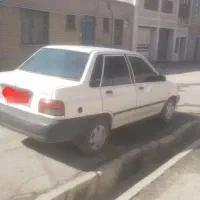 سواری پراید سفیدمدل ۹۰